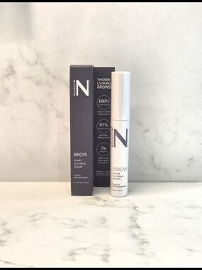 Brow Shape Altering Serum in White - Thicker Looking Brows